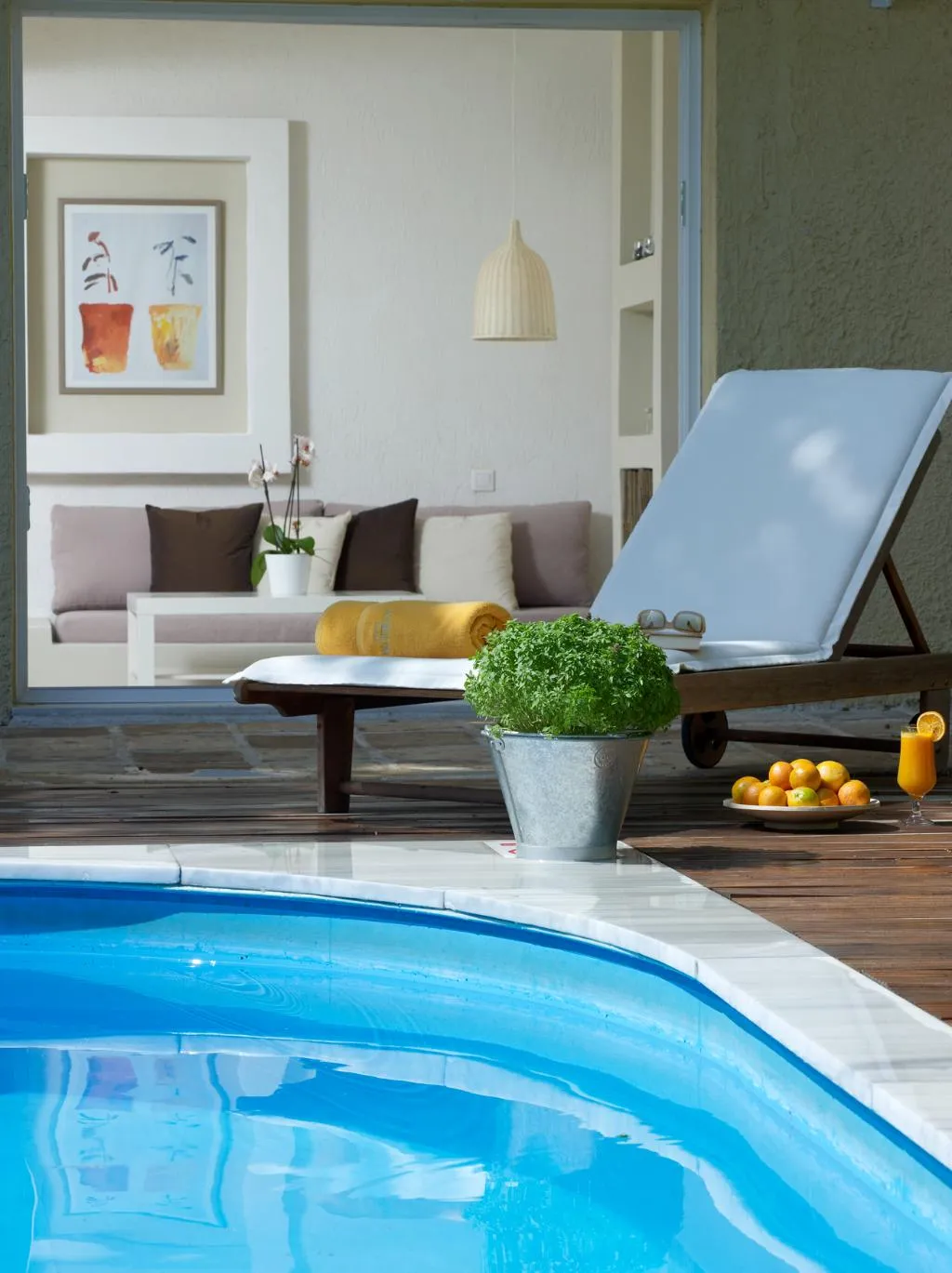 JUNIOR SUITE SEA VIEW WITH PRIVATE POOL Room, Atrium Hotel Skiathos, Skiathos