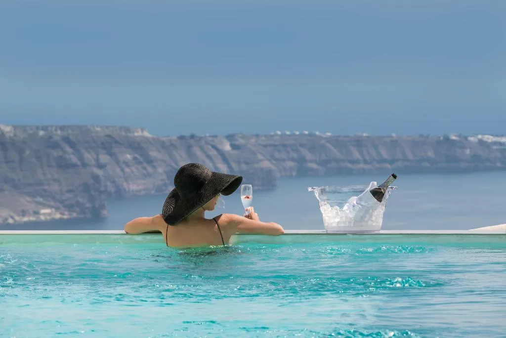 Pool, Mythical Blue Luxury Suites, Santorini