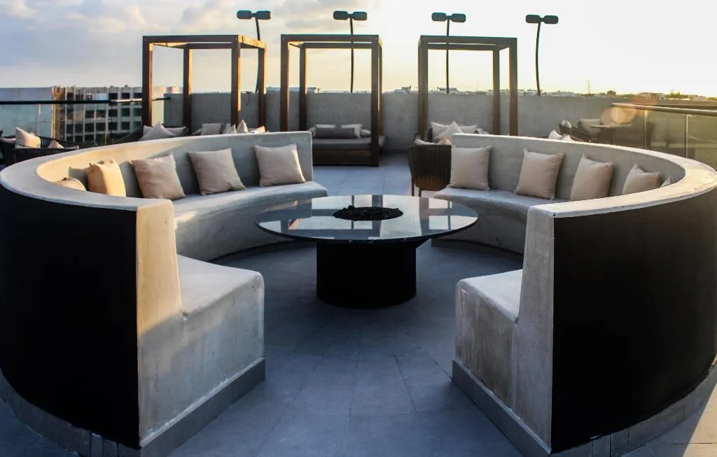 Terrace, IT Boutique Hotel & Restaurant, Playa Del Carmen