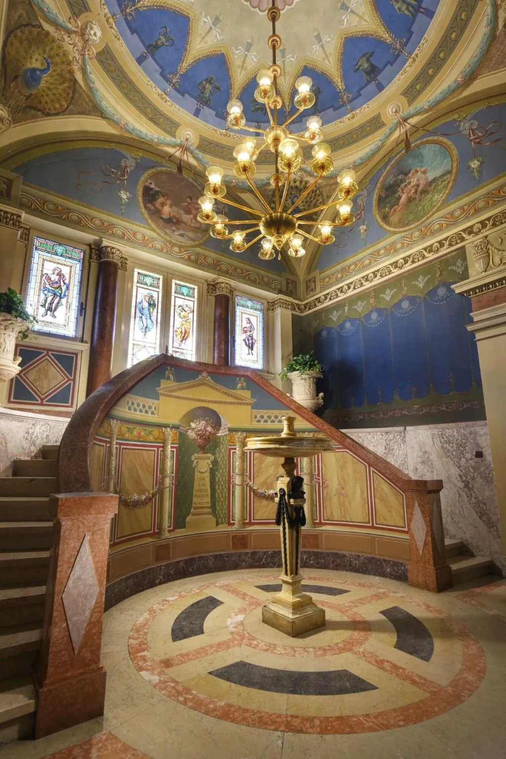 Lobby, Villa Cortine Palace Hotel, Milan
