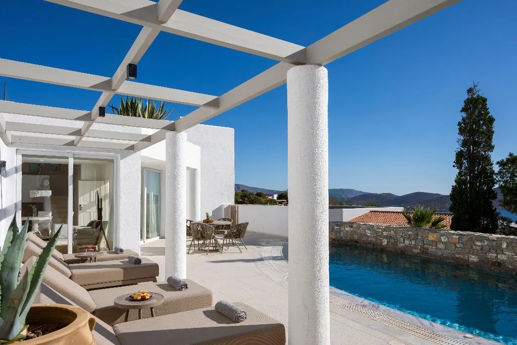 VILLA TWO BEDROOMS WITH PRIVATE POOL Room, Elounda Gulf Villas by Sandglass, Crete