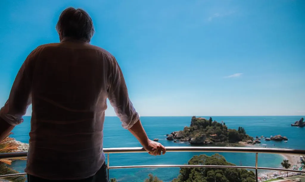 TRIPLE SEA VIEW Room, Panoramic Hotel Taormina, Taormina