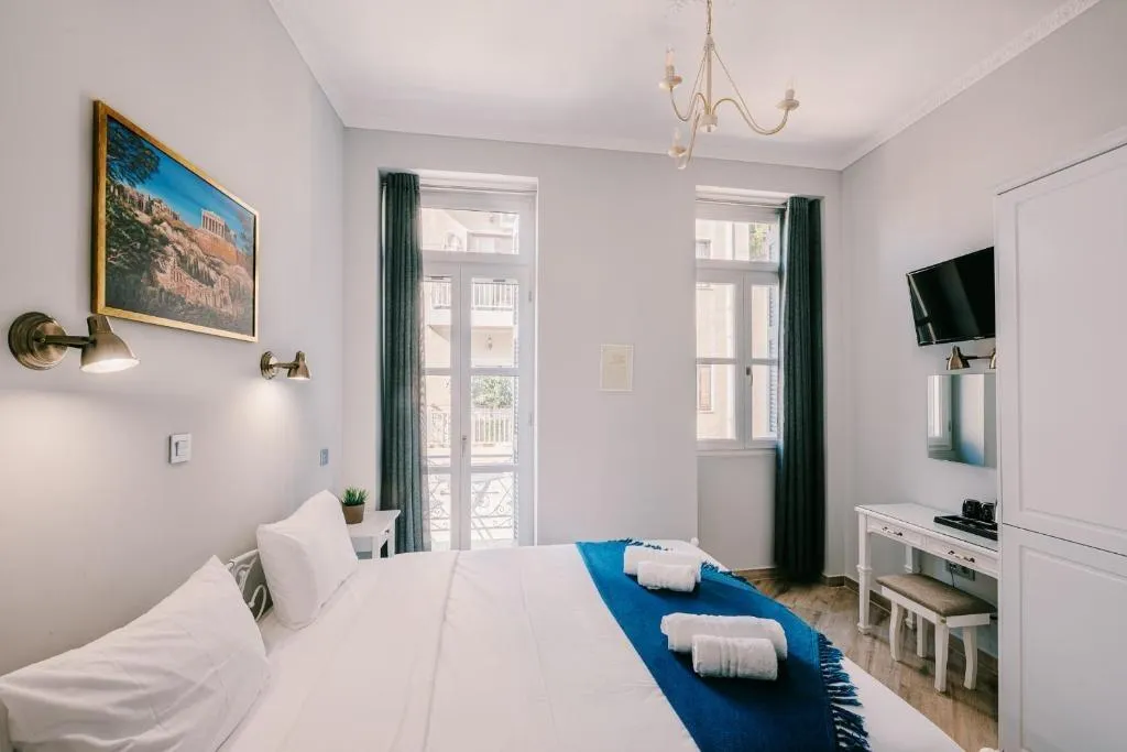 DOUBLE WITH BALCONY Room, Neapolis 1897  Boutique Hotel, Athens