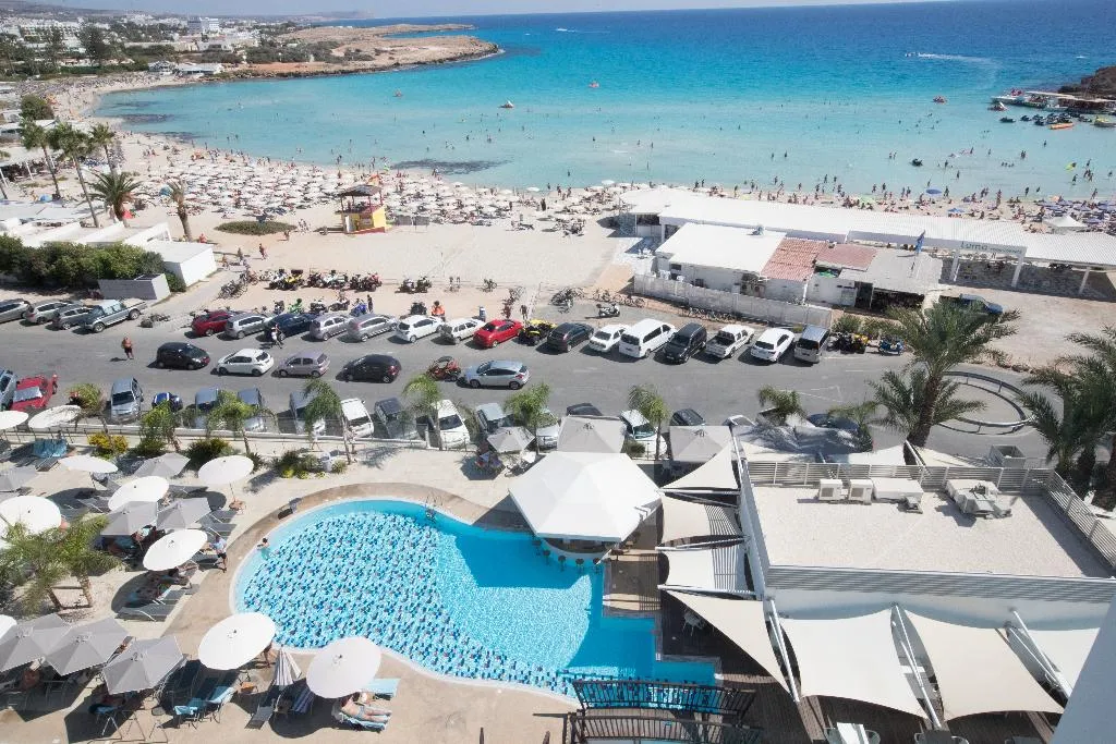 Beach, Vassos Nissi Plage Hotel & Spa, Cyprus
