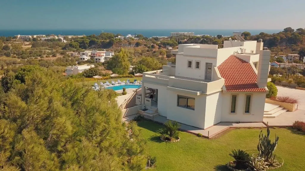 General view, Artemis Villa, Rhodes