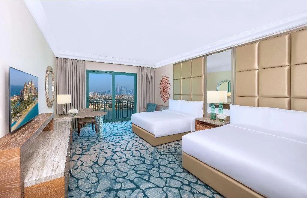 DOUBLE QUEEN SIZE BED Room, Atlantis The Palm, Dubai
