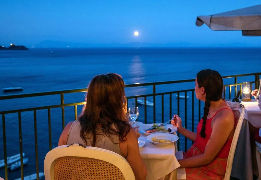 Restaurant, Hotel Onda Verde, Naples