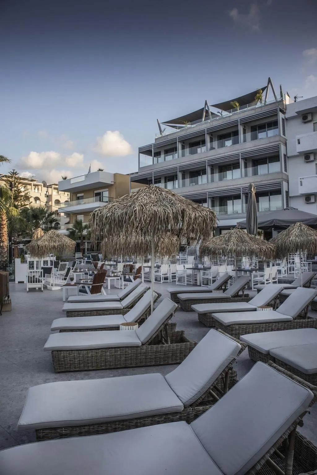 Terrace, Glaros Royal Beach Hotel, Crete