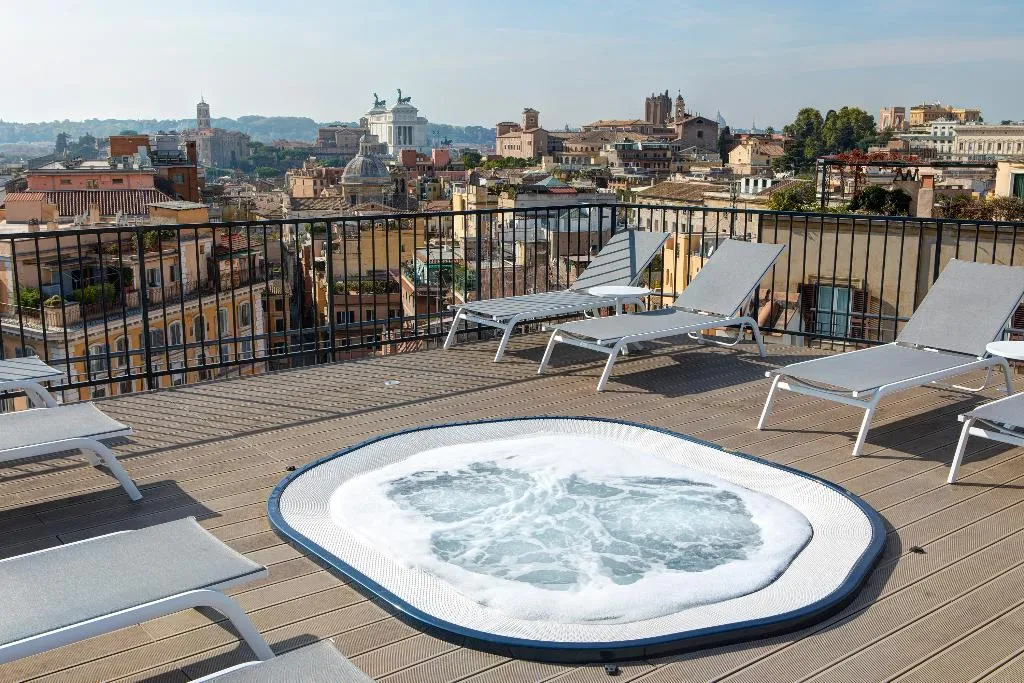 Terrace, The K Boutique Hotel, Rome