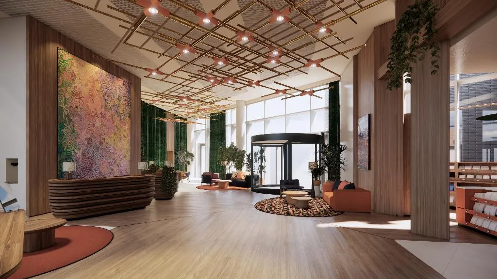 Lobby, DoubleTree by Hilton Amsterdam Centraal Station, Amsterdam