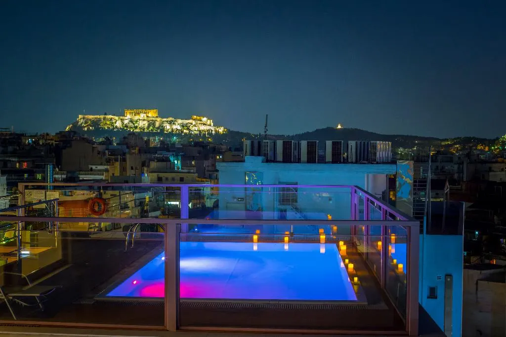 Pool, Novus Hotel, Athens