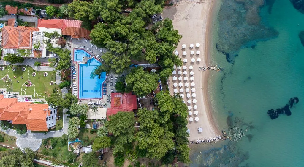 General view, Porfi Beach, Halkidiki