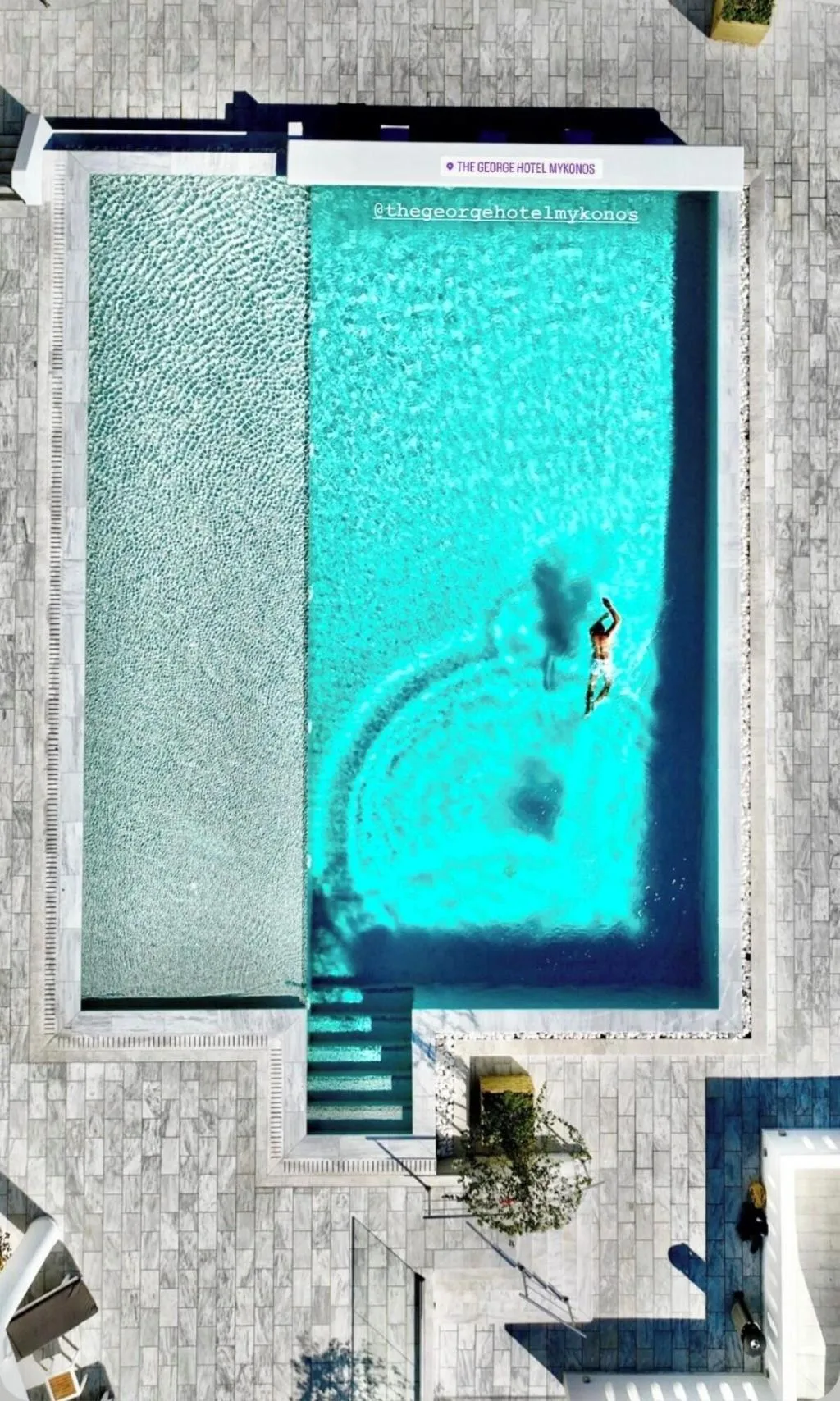 Pool, The George Hotel, Mykonos