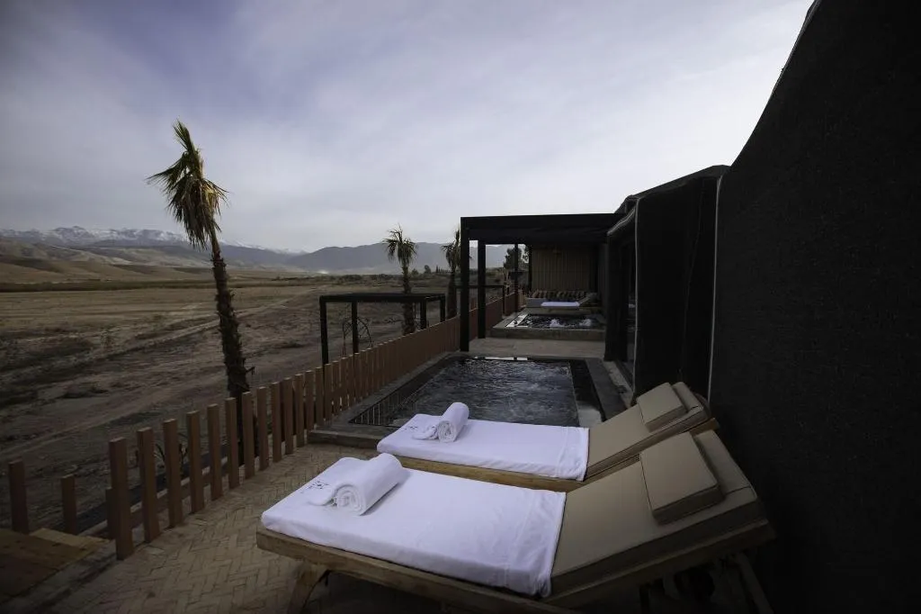 Terrace, Kalyptus Luxury Camp, Marrakech