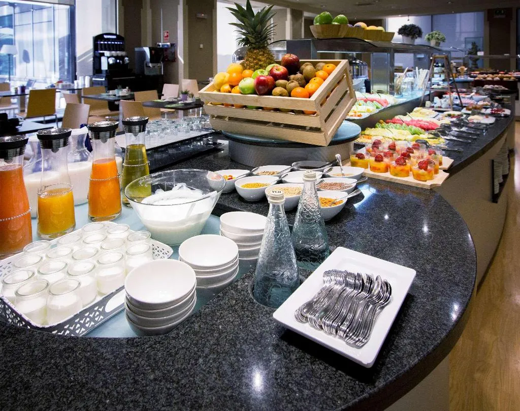 Restaurant, Melia Avenida America, Madrid