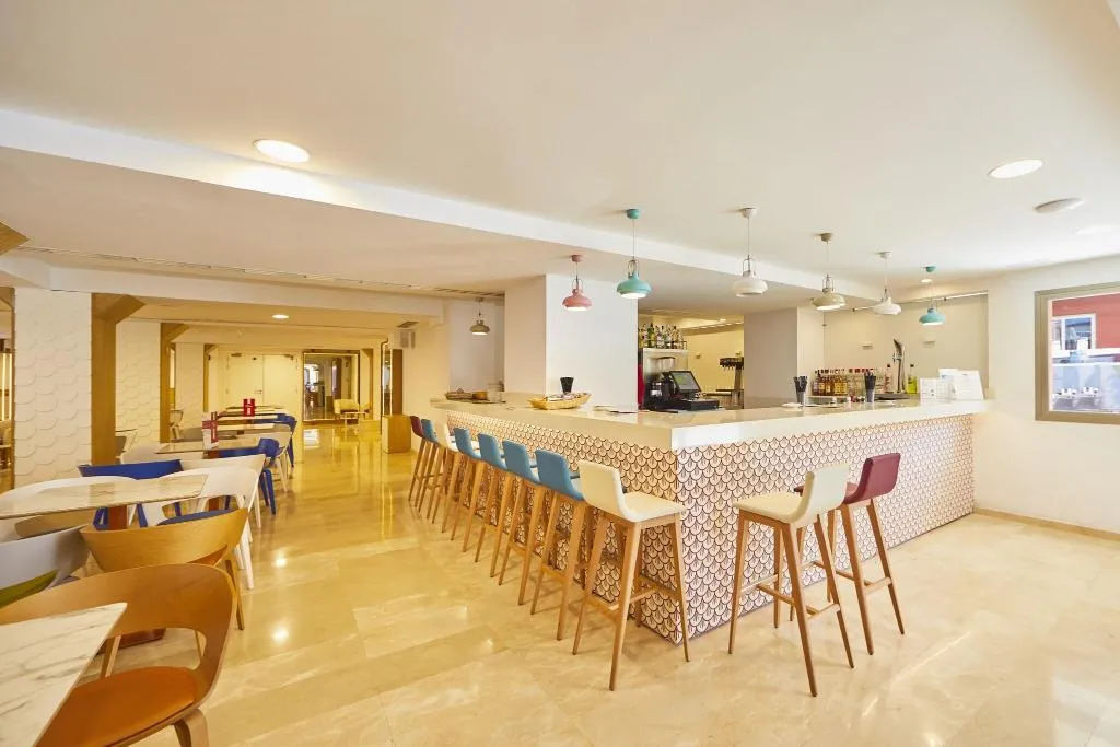 Bar, Mediterranean bay, Majorca