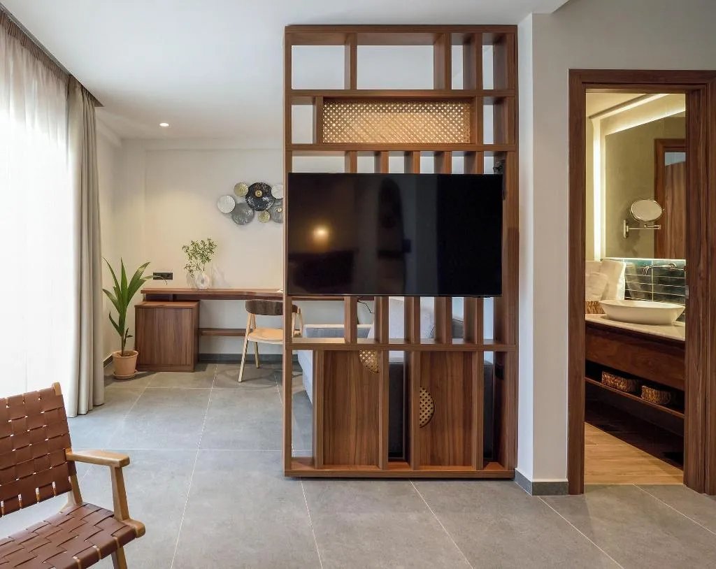 JUNIOR SUITE SEA VIEW Room, Amyntas Seafront Hotel – Adults Only, Halkidiki