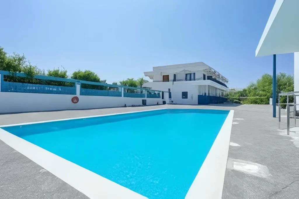 Terrace, Raffaello Beach, Rhodes