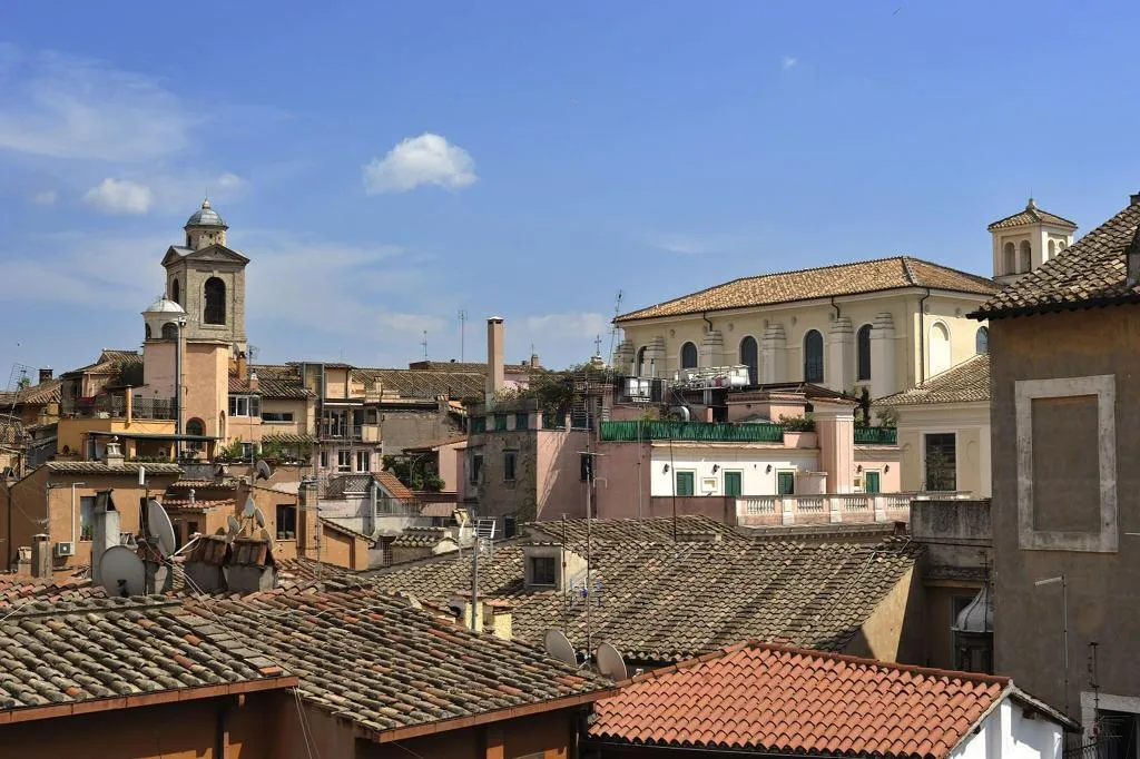 Terrace, Relais Orso, Rome