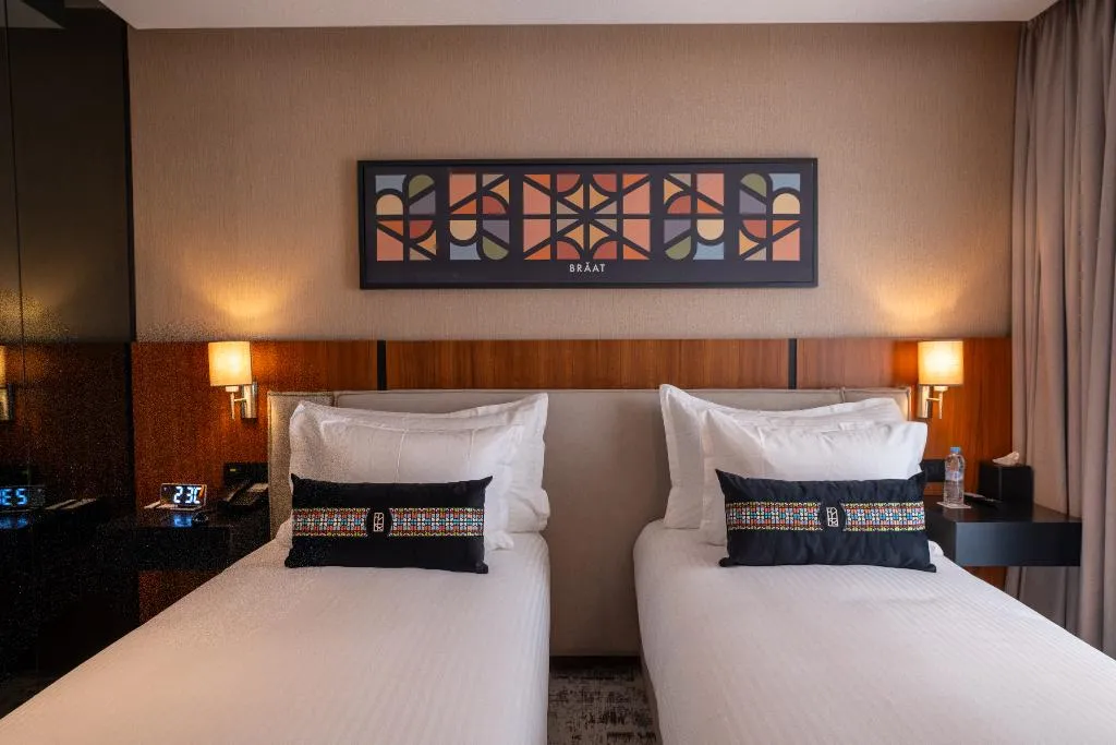 TWIN DELUXE TWO BEDROOM Room, Braat Hotel, Rabat