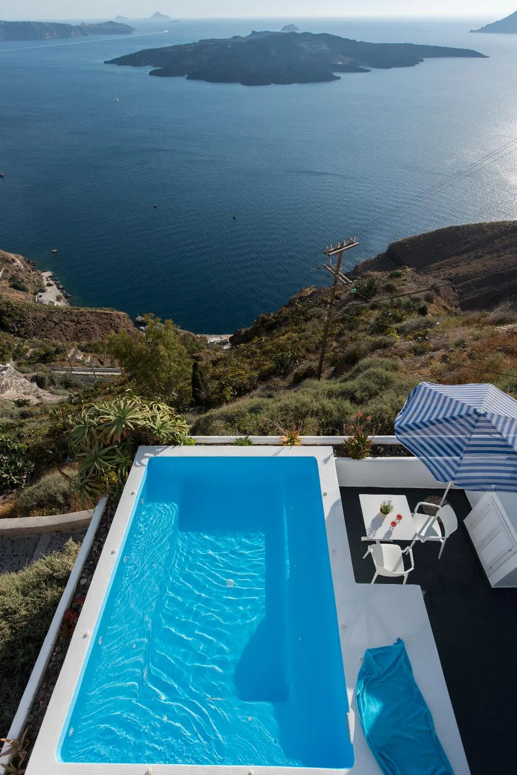 Pool, Kastro Suites, Santorini