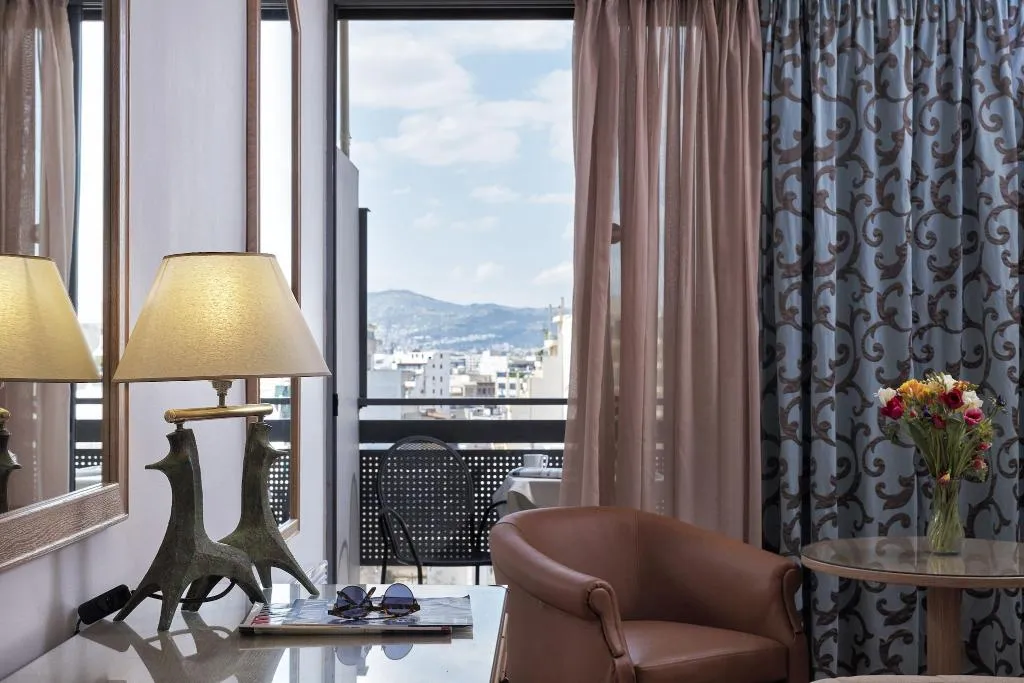 TWIN SUPERIOR CITY VIEW Room, Candia Hotel, Athens