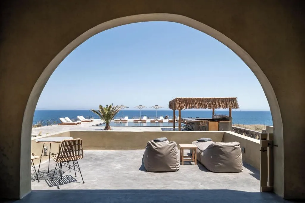 General view, Colombos Beachfront, Santorini