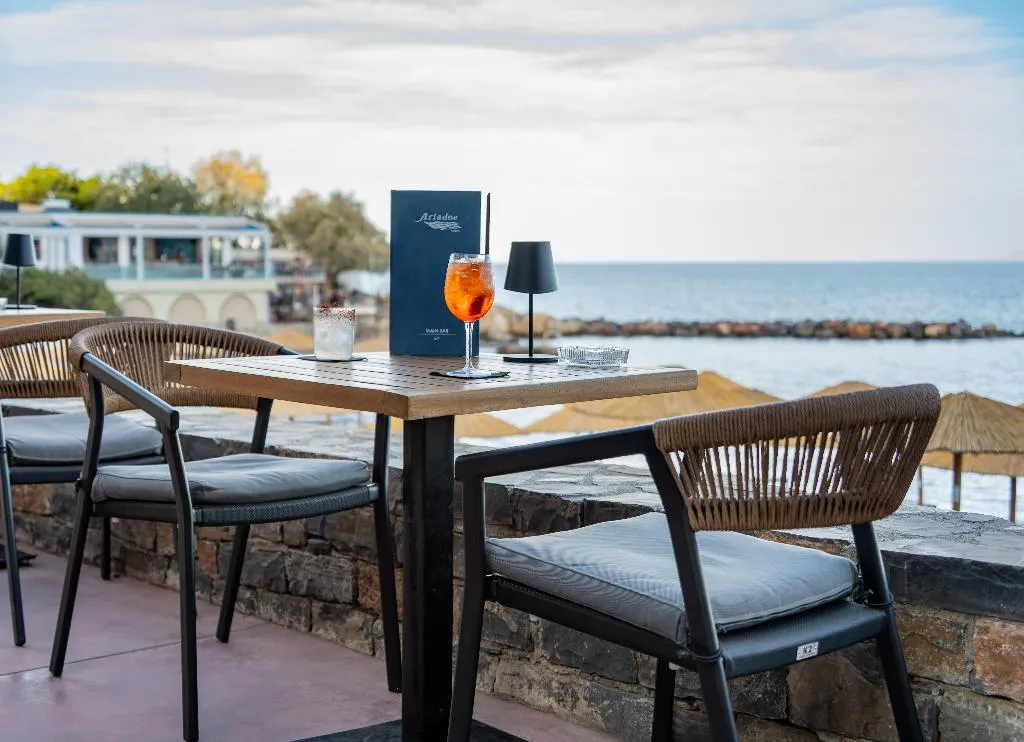 Terrace, Ariadne Beach, Crete