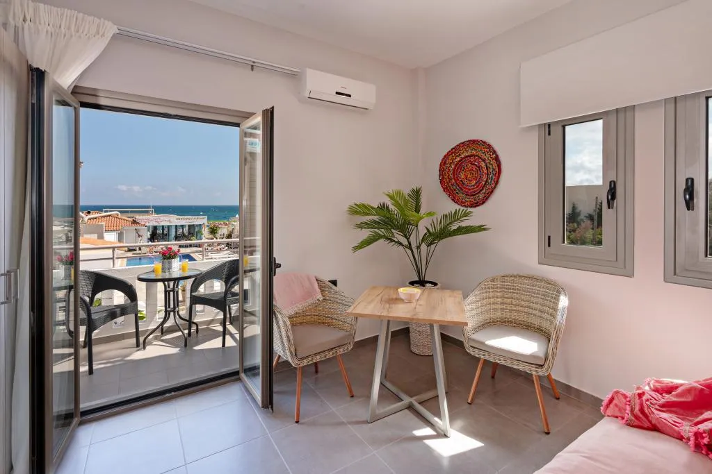 STUDIO SEA VIEW Room, Sonio Beach, Crete