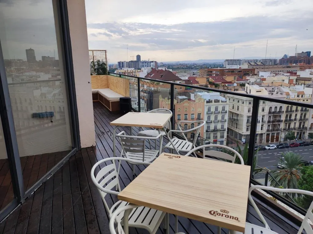 Terrace, Hotel Atarazanas, Valencia