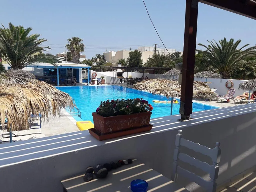Terrace, Gardenia, Santorini