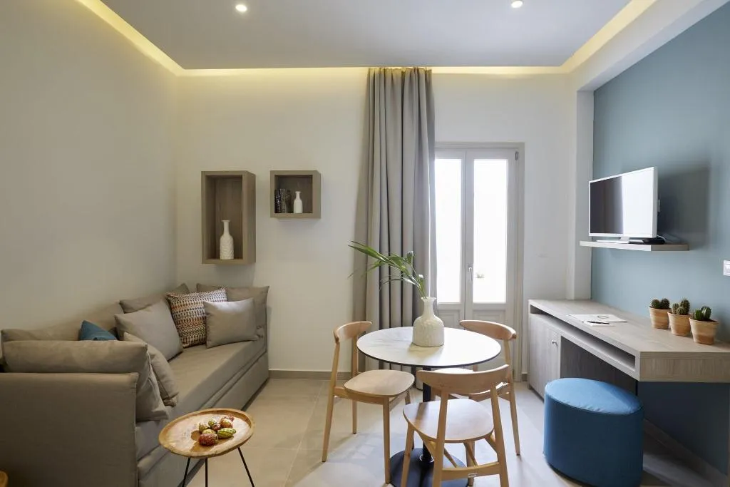 FAMILY ROOM WITH DOUBLE BED Room, Fileria Suites, Santorini