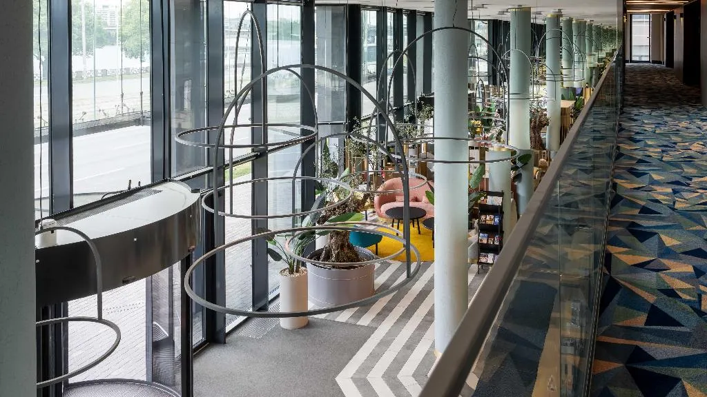 Lobby, Wellton Riverside Spa Hotel, Riga