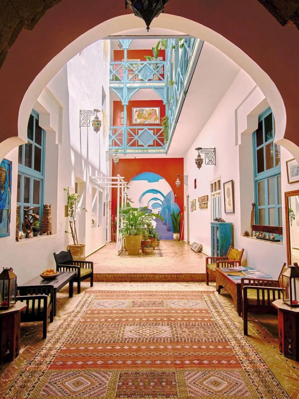 Lobby, Ryad Watier, Essaouira