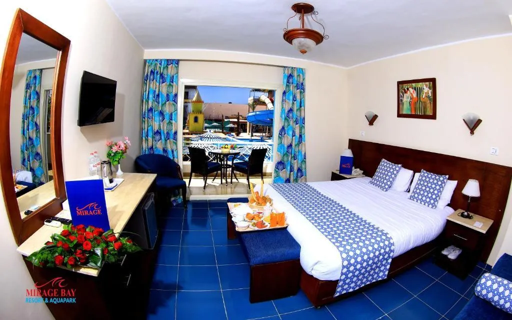 DOUBLE POOL VIEW Room, Mirage Bay Resort & Aquapark, Red Sea Riviera