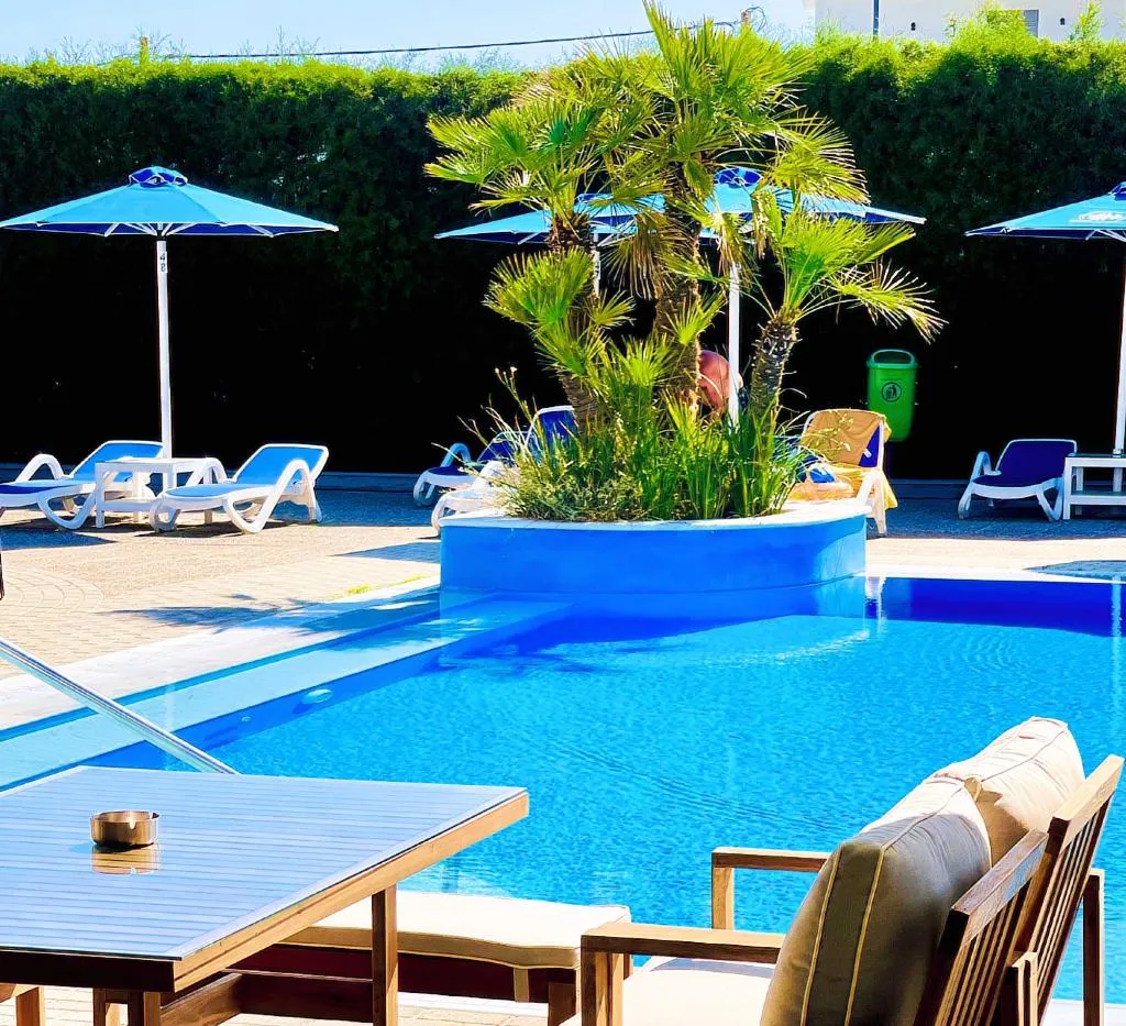 Terrace, Sveltos Hotel, Cyprus