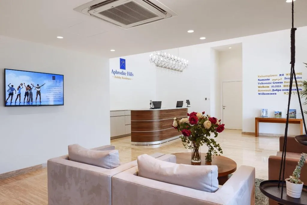 Lobby, Aphrodite Hills Rentals – Junior Villas, Cyprus
