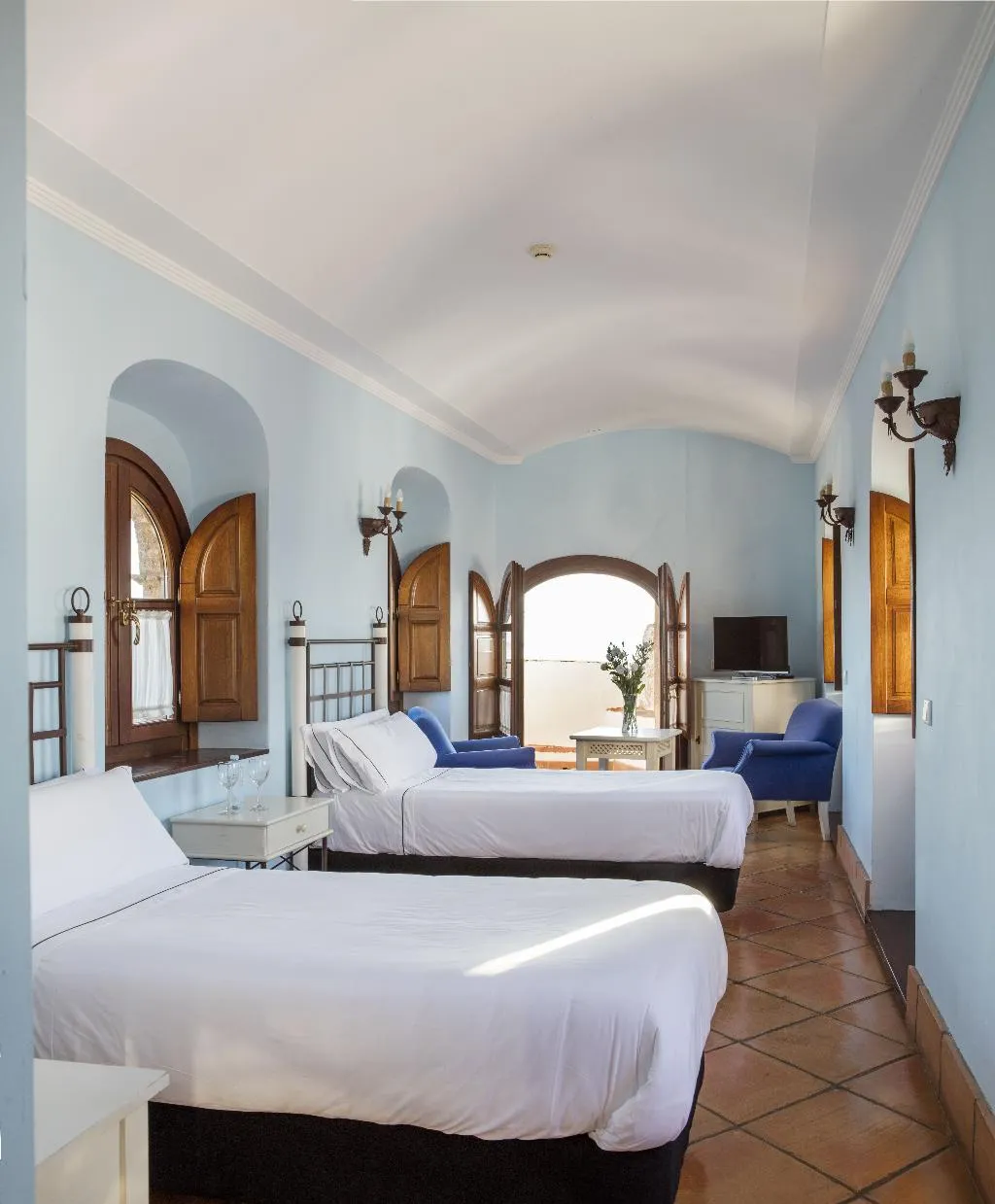 DOUBLE THREE BEDS Room, Hotel Castillo de Castellar, Costa Del Sol