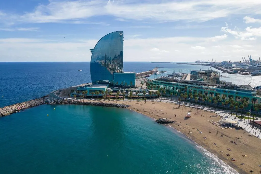 General view, W Barcelona, Barcelona