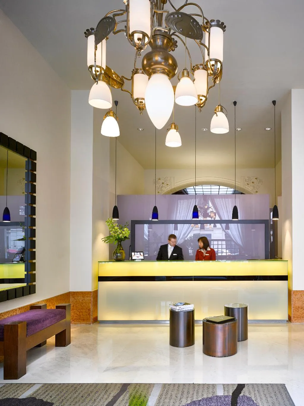 Lobby, K+K Hotel Central, Prague