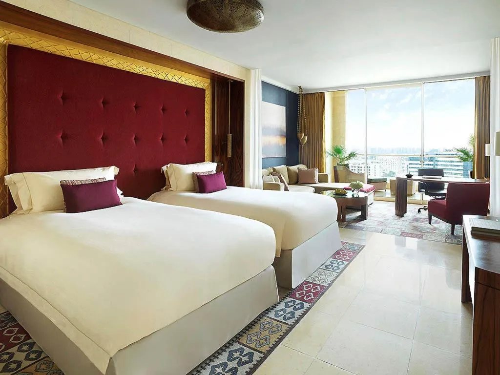 TWIN DELUXE Room, Raffles Dubai, Dubai