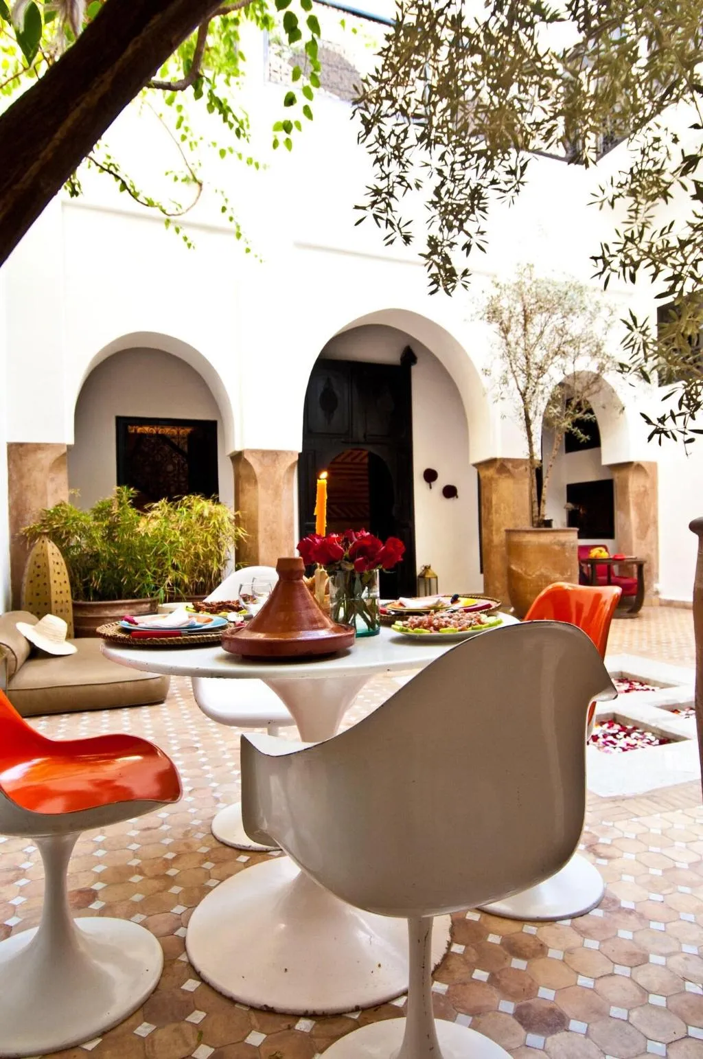 Restaurant, Riad Magellan, Marrakech
