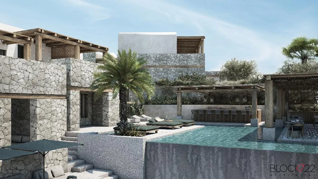Pool, Archipelagos All Suites, Mykonos