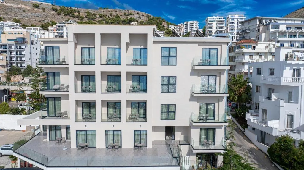 General view, Grand Hotel Saranda, Southern Albania