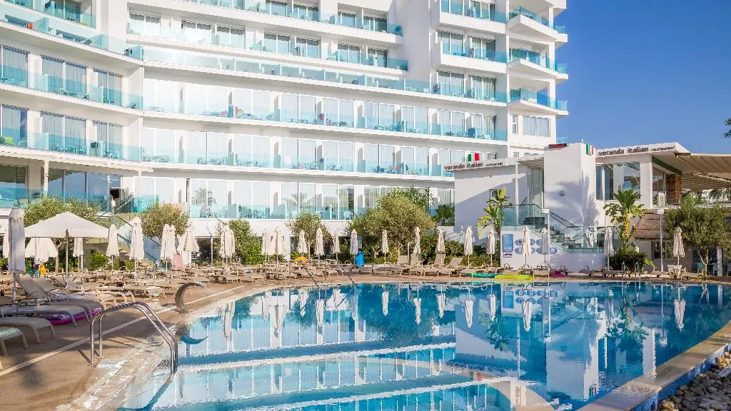 Pool, Vrissaki Beach Hotel, Cyprus
