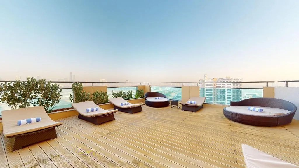 Pool, Marriott Executive Apartments Al Jaddaf, Dubai, Dubai