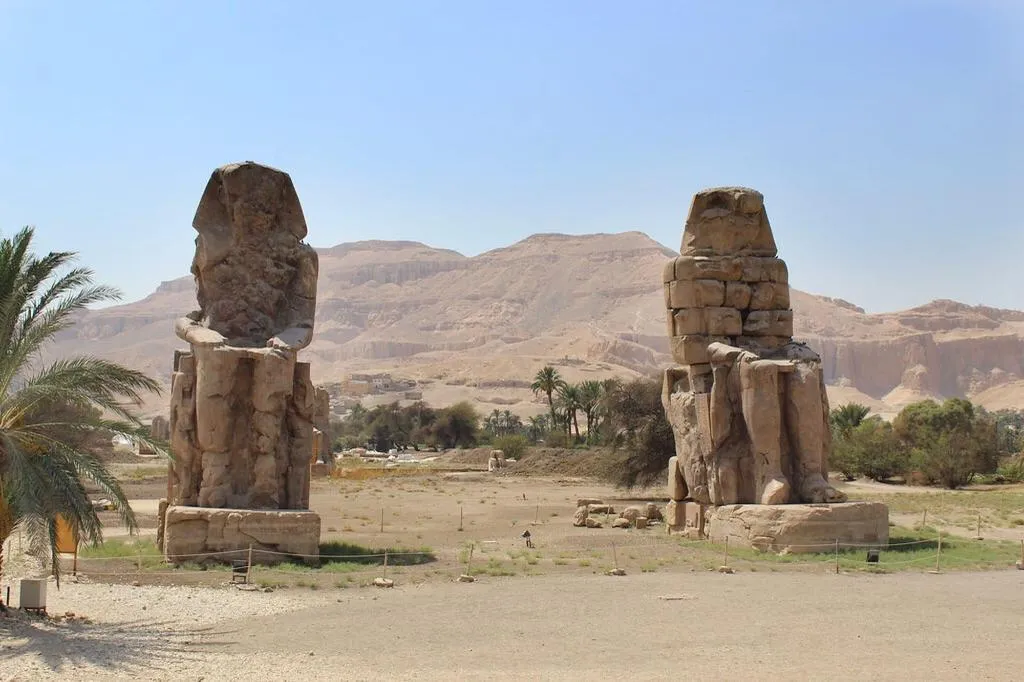 General view, New Memnon Hotel, Luxor