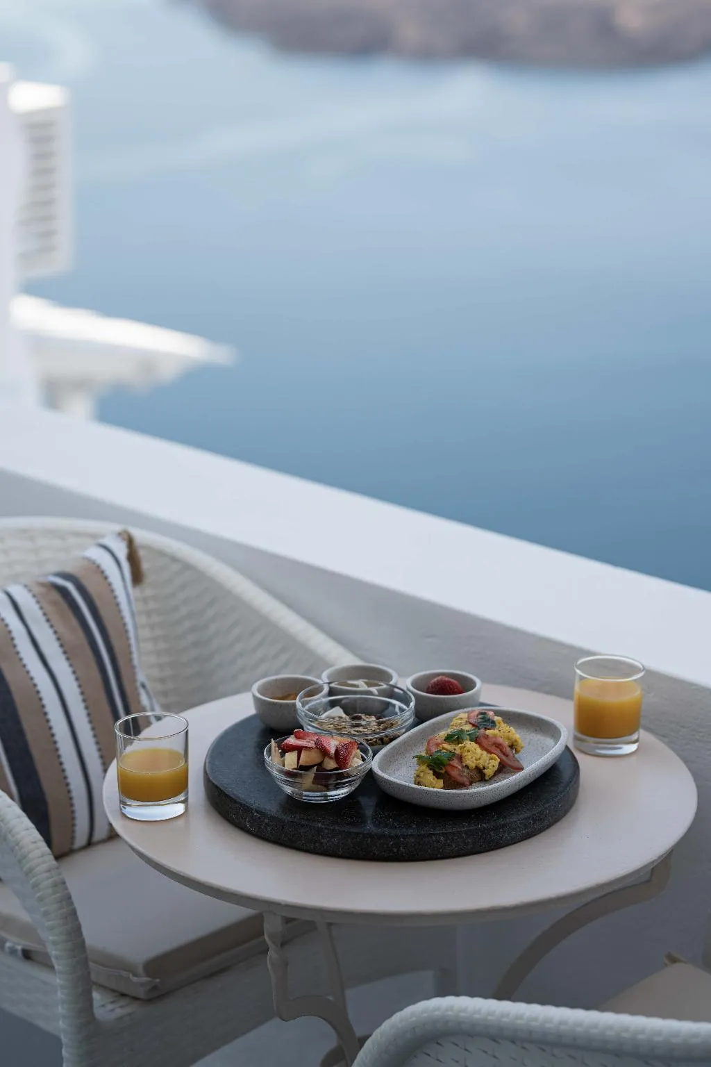 DOUBLE SEA VIEW Room, La Roka Cliffside Memories, Santorini