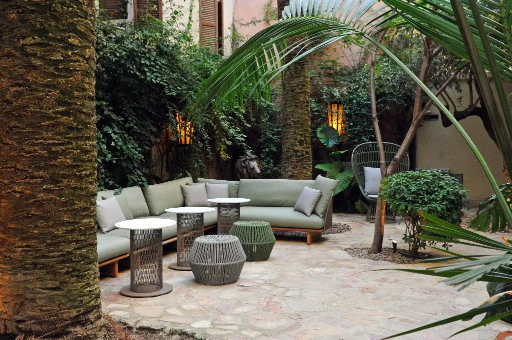 Terrace, Palacio Can Marques by Puro, Majorca