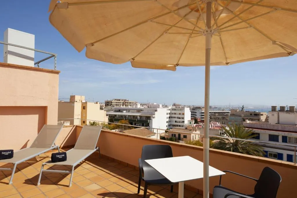 Terrace, Sercotel Zurbaran, Majorca